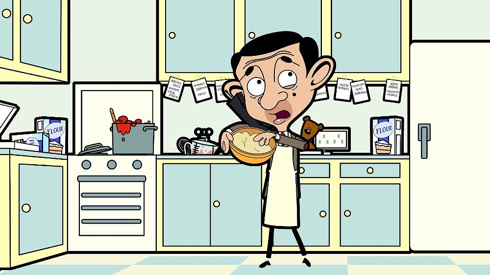 Mr. Bean - Die Cartoon-Serie - odcinek 51 - Pizza Bean / Ohne Foto keine  Ferien - streszczenie odcinka 