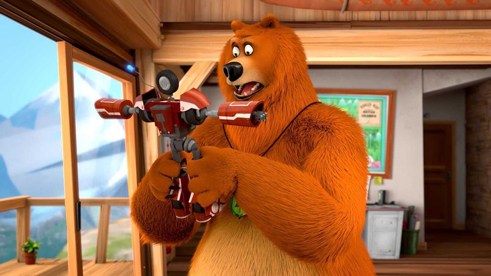 Grizzy and the Lemmings - odcinek 68 - Transformational Bear - sezon 1 -  streszczenie odcinka 